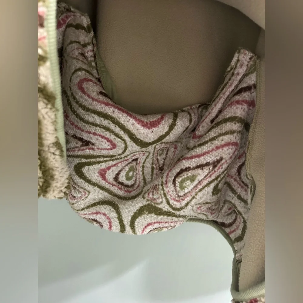 Lucy & Yak Borg Fleece in the Yosemite print - Picture 12 of 12